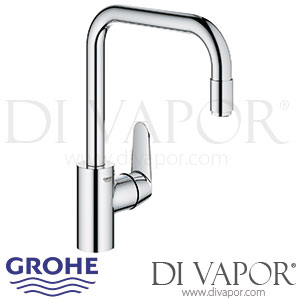 Grohe Eurodisc Cosmopolitan Single-Lever Sink Mixer (1/2 Inch) - 2017 to 2020 - Spare Parts 31122004 GEN1